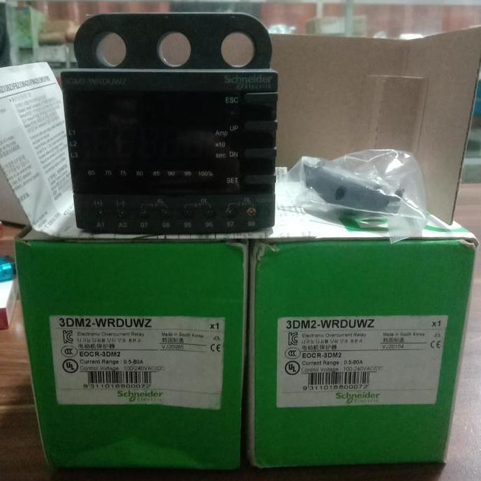 BEBAS ONGKIR - 3DM2-WRDUWZ Schneider Electronic OverCurrent Relay Schneider EOCR-3DM2