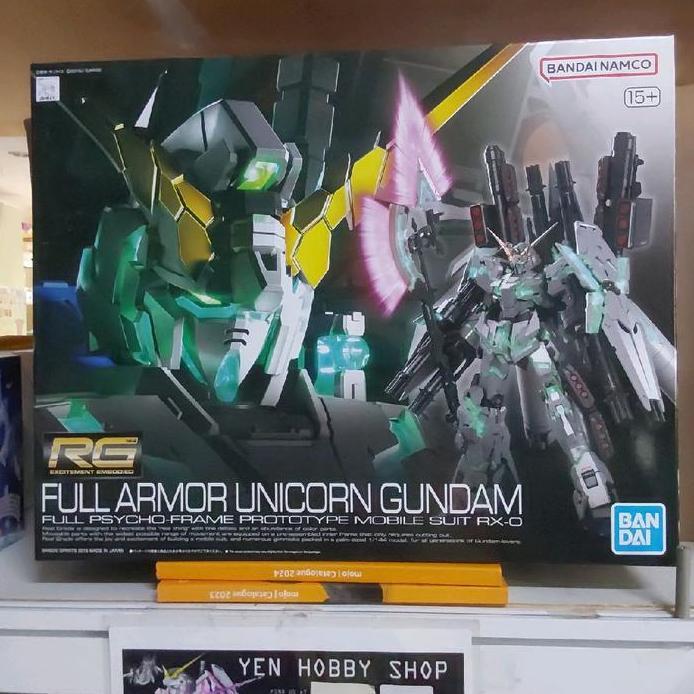 GUNDAM RG 30 FULL ARMOR UNICORN 55586 (ORIGINAL BANDAI)