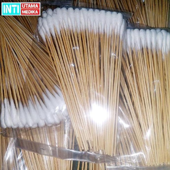 Kapas Lidi Waten/ Cuttonbud Panjang / Cotton Bud kayu/ Cotton Bud Swab