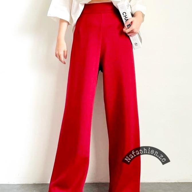 New- Kulot Haigwaist Merah Cabe -Celana Merah Putih Celana Merah Putih Agustusan Bendera