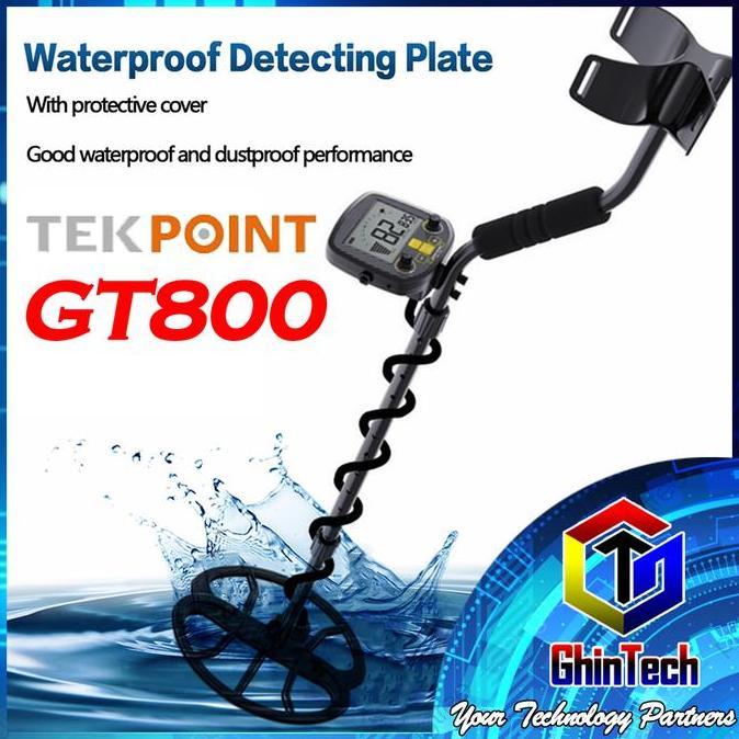 Tekpoint GT800 Detektor Logam Profesional Detektor Emas