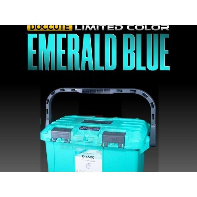 Veii- New- Tackle Box | Box Pancing Ring Star Docutte - 4500 Limited Emerald Blue