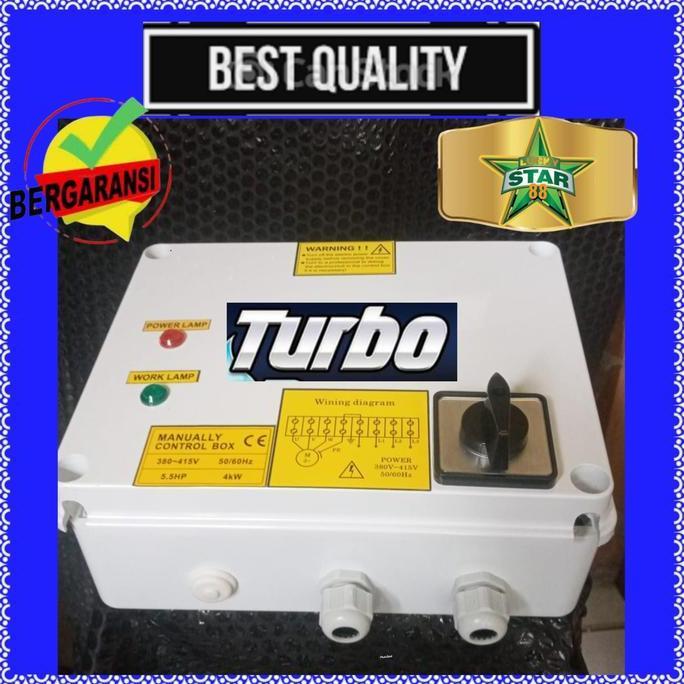 CONTROLBOX POMPA SATELIT 5.5HP 3PHASE YORK 4SYK8-25T SUBMERSIBLE PUMP READY
