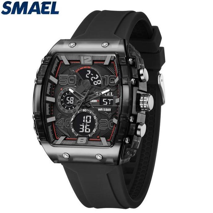 Orologi- Smael 8109   Jam Tangan Fashion Anti Air - Multifungsi