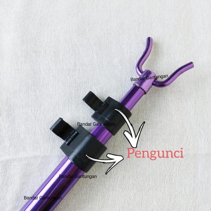 Pilihan- Tongkat Sodokan Hanger / Galah Baju / Gantungan Baju / Stik Hanger