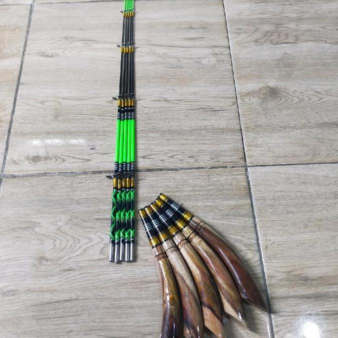 Veii- New- Joran Timbang Sonokeling Set 5 Joran Cabut Pahul Set 5