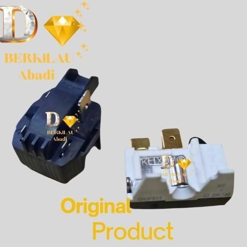 PTC overload kulkas sharp 2 pintu original - Relay overload Ori sharp