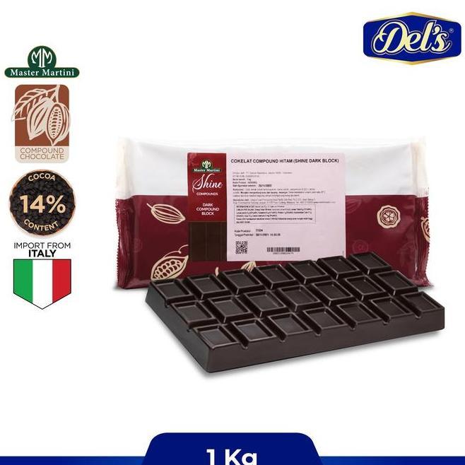 Shine Dark Chocolate Blo Coklat Compound 1Kg