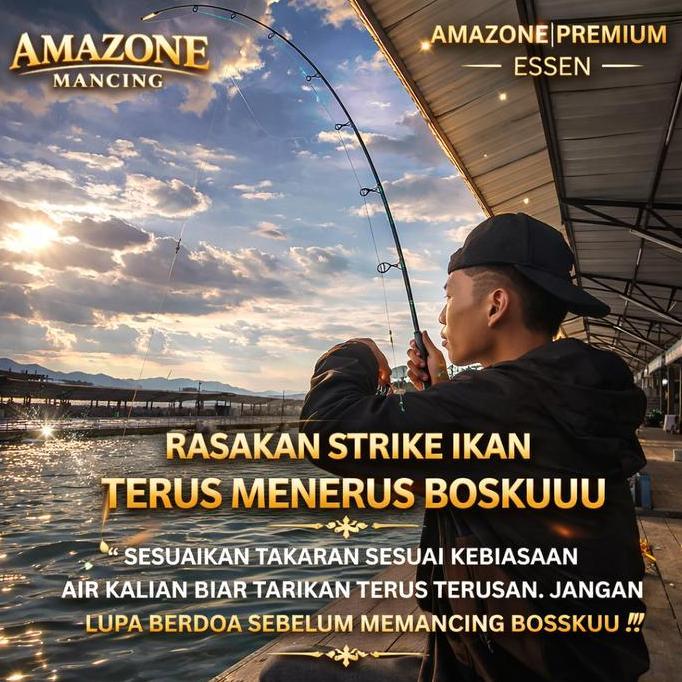 Veii- New- Jambu Belimbing Amazone Essen Ikan Patin || Oplosan Rame-Induk || Target Galatama, Galama