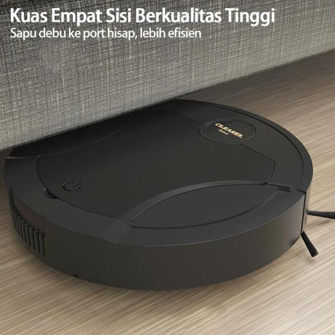 Bisalgsgkemas- Robot Vacum Cleaner Portable Penyedot Debu Rumah Otomatis Cerdas Robot Pembersih Lant