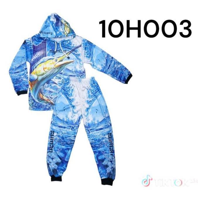 Baju mancing anak kaos setelan mancing anak. 295