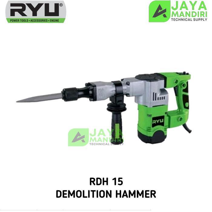 Mesin bobok tembok beton RYU RDH15 Demolition hammer Jack Hammer