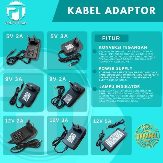 Adaptor 12V 5A / adaptor 12 volt 5 ampere,original
