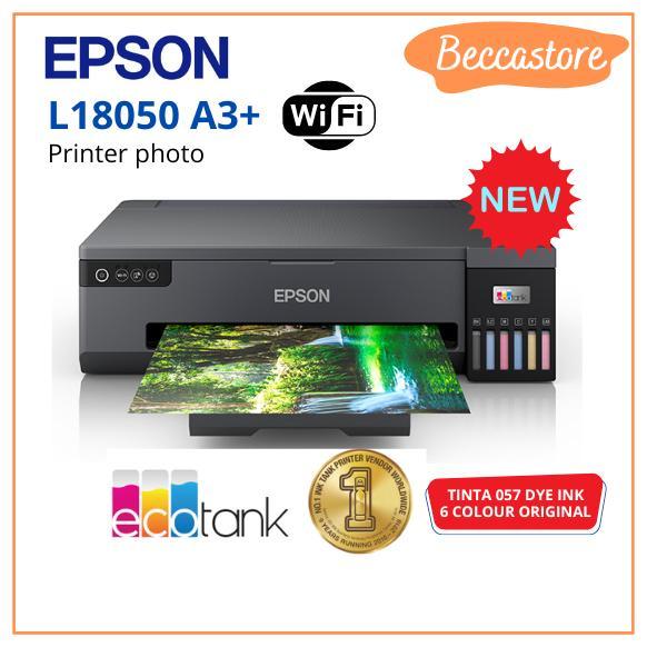 Printer Epson L18050 Printer Photo A3+ Wifi (EX L1800) 6 colour / Barang Baru Dan Garansi Resmi Epso