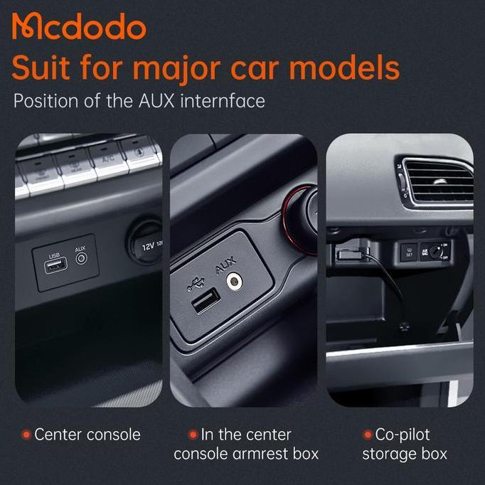 Larisjaminan- Mcdodo Ca-0780 Kabel Aux Iphone To Dc 3.5Mm Audio Stereo Accesses