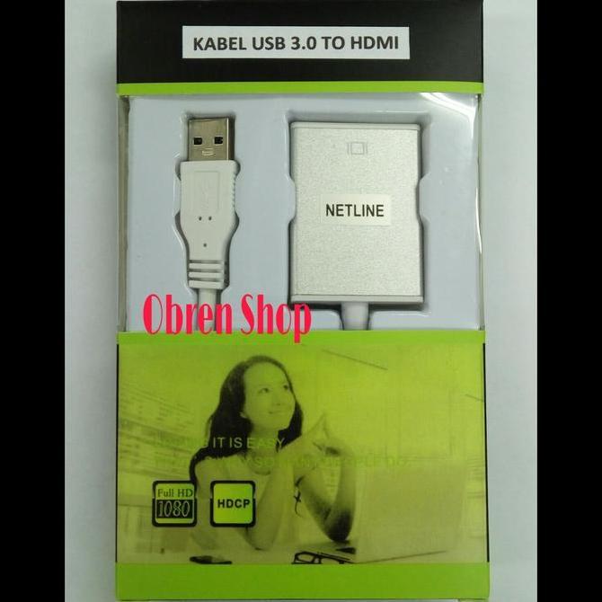USB 3.0 TO HDMI DISPLAY ADAPTER NETLINE