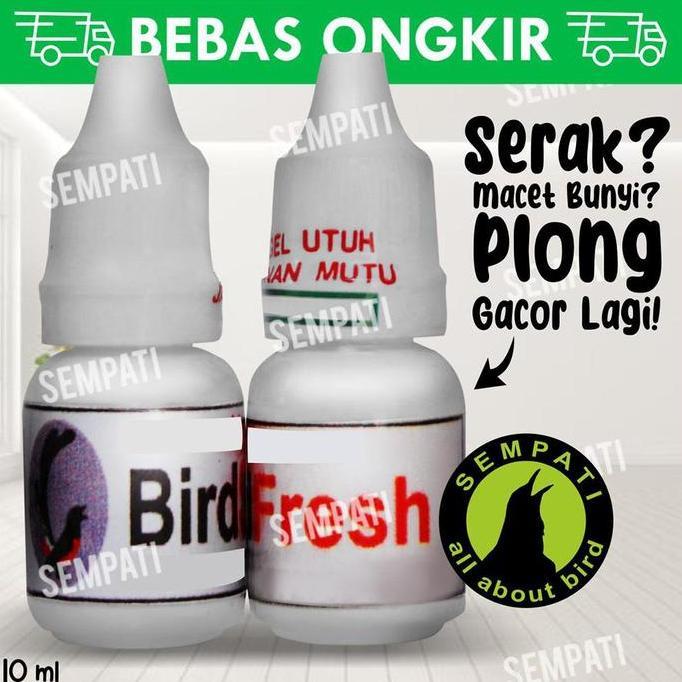 BIRD FRESH OM KICAU VITAMIN BURUNG SAKIT MACET BUNYI SERAK SALURAN