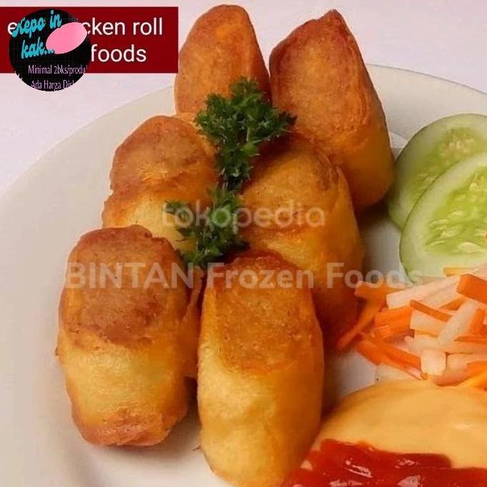 Tino- Oshin Egg Chicken Roll Isi 4 Lonjor | Bento Halal Frozen Food