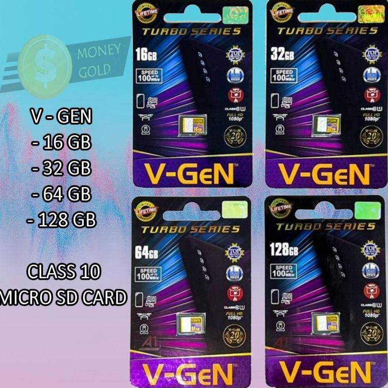 Kartu Memori VGEN ORIGINAL / Memory Card V Gen ORI 64GB 32GB 16GB CLASS 10