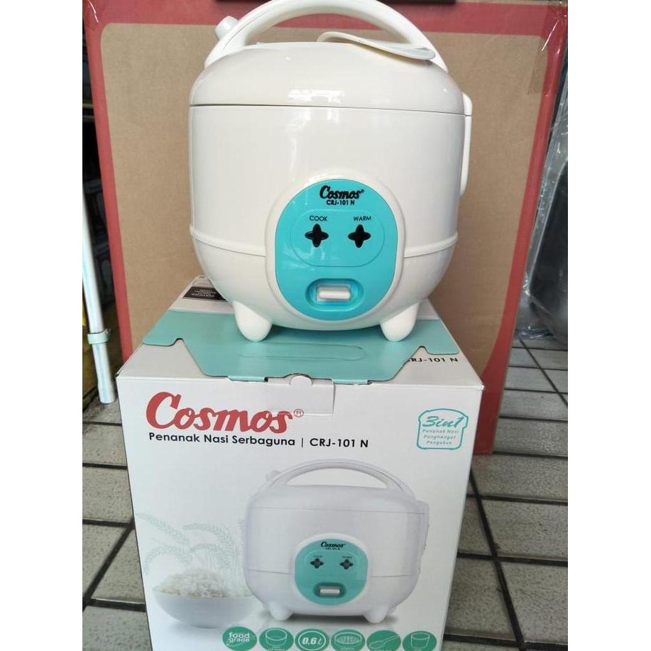 Weshop- Cosmos Magic Com Rice Cooker Mini 0.6 Liter 3In1 Memasak Menghangatkan Mengukus Jar Rmer Coo