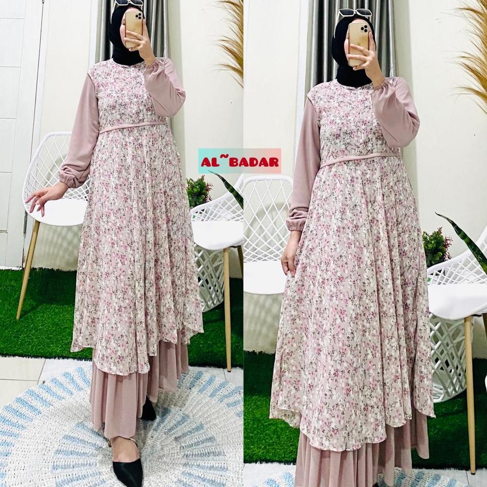 HEMAT [ BISA COD ] GAMIS CERUTY BABYDOLL MOTIF FREANDLY BUSUI MODEL TERBARU,GAMIS CERUTY MODEL MALAY