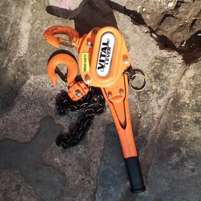 TERBARU - Lever block Vital 1 1/2 T LeverBlock Lever Hoist Katrol