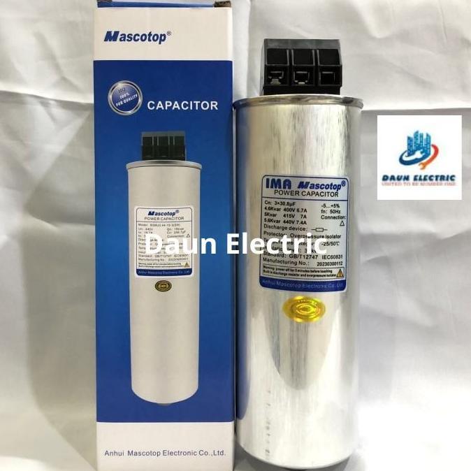 KAPASITOR 10KVAR CAPASITOR BANK 10KVAR 415V IMA MASCOTOP ASLI