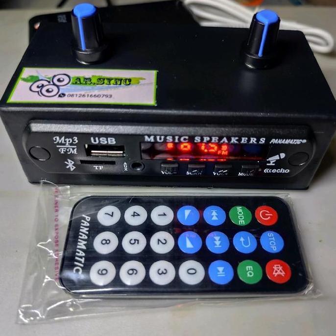 Larisjaminan- Amplifier Mini Mp3 Bluetooth 5 Volt