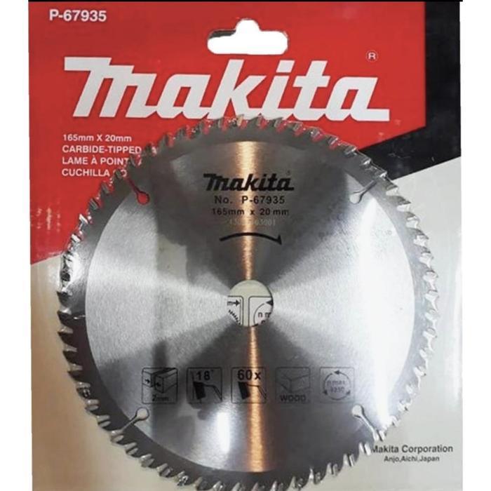 Makita Mata Pisau TCT Circular Saw Blade 6" 165X60T P-67935