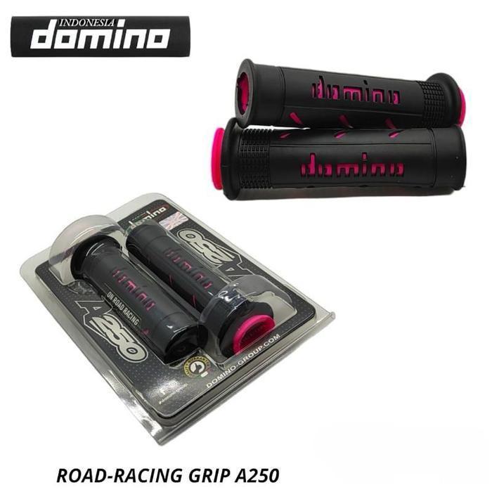 Handgrip Domino Original 100% Grip A250 Supersoft Empuk Universal Semua Jenis Motor Bisa Termurah As