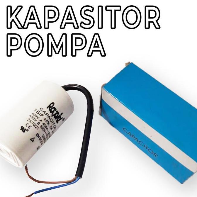 KAPASITOR POMPA AIR 16UF PROMO