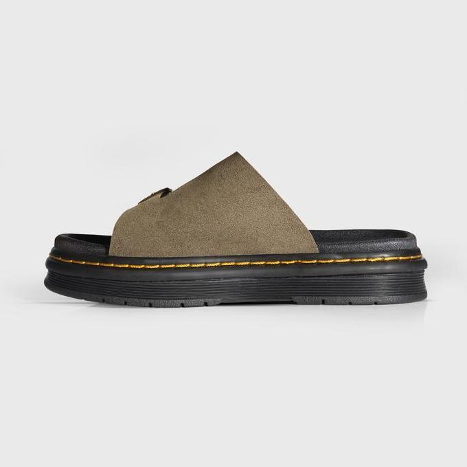 Osgood - Papillon Olive - Sandal Kulit