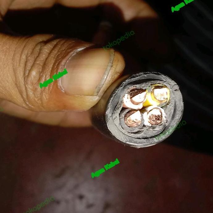 delibemart- KABEL LISTRIK NYY 4x10 SUPREME / NYY 4 x 10 / KABEL TUNGGAL 4x10 MM Diskon