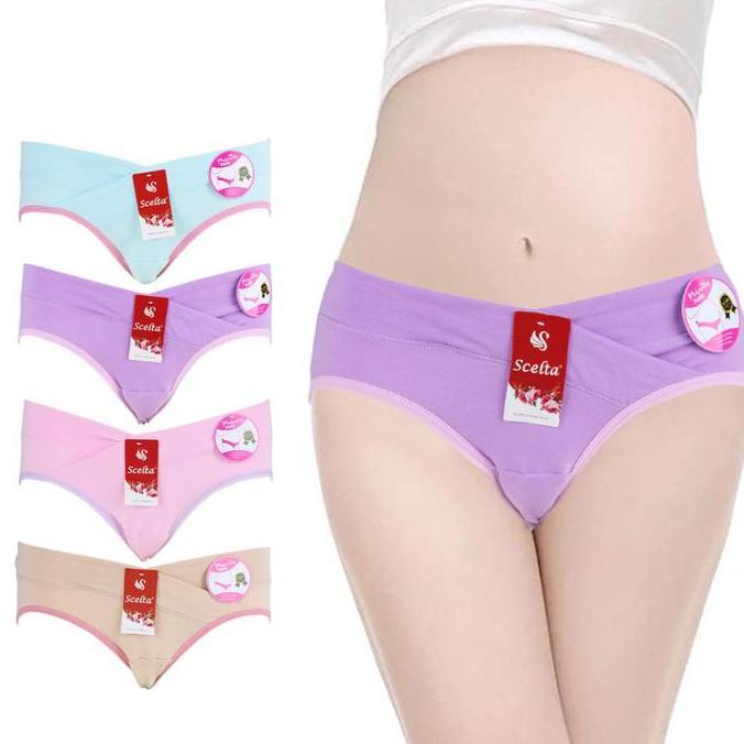 Scelta - Underbelly Celana Dalam Ibu Hamil Bawah Perut Maternity Panty Cd Sc H 443