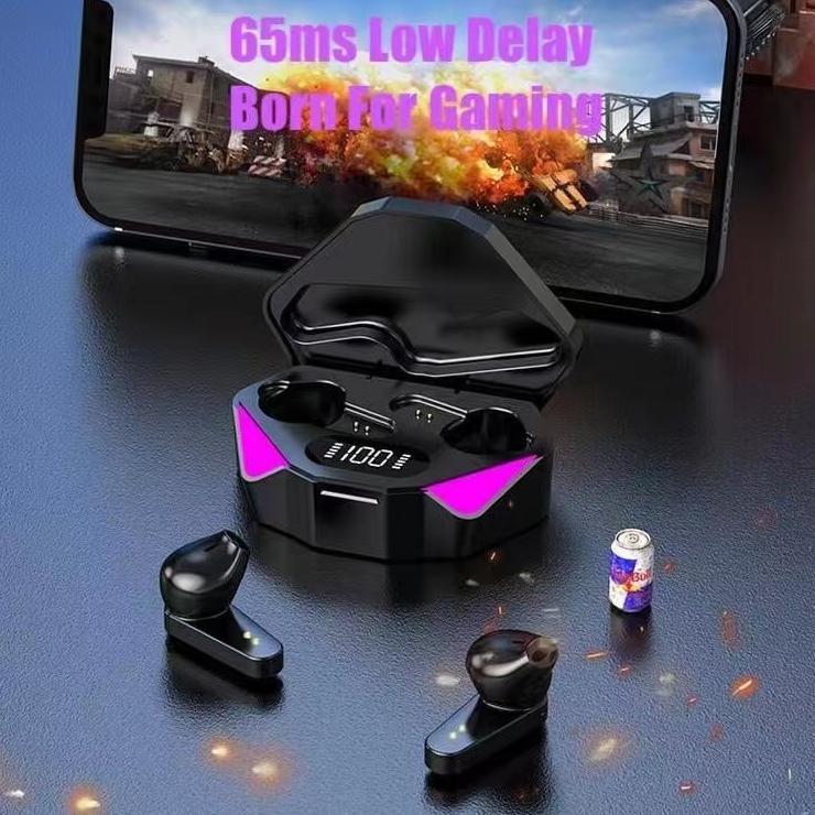 best deals jovitech headset bluetooth gaming tws x15 bluetooth v5.2 led smart display headset nirkab