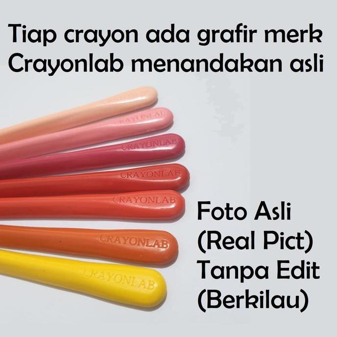 Magic Crayon Ajaib Segitiga Asli Crayonlab 24 36 warna