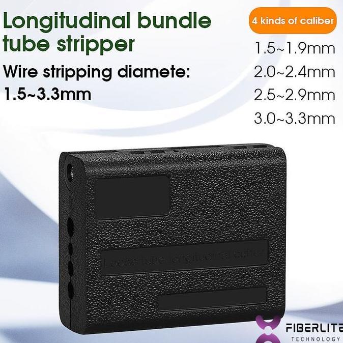 Wagomu Fiber Optic Slitter Tube Premium 1.5-3.3mm Fiber Optic Stripper Fiber Optic Loose Tube 1,5-3,