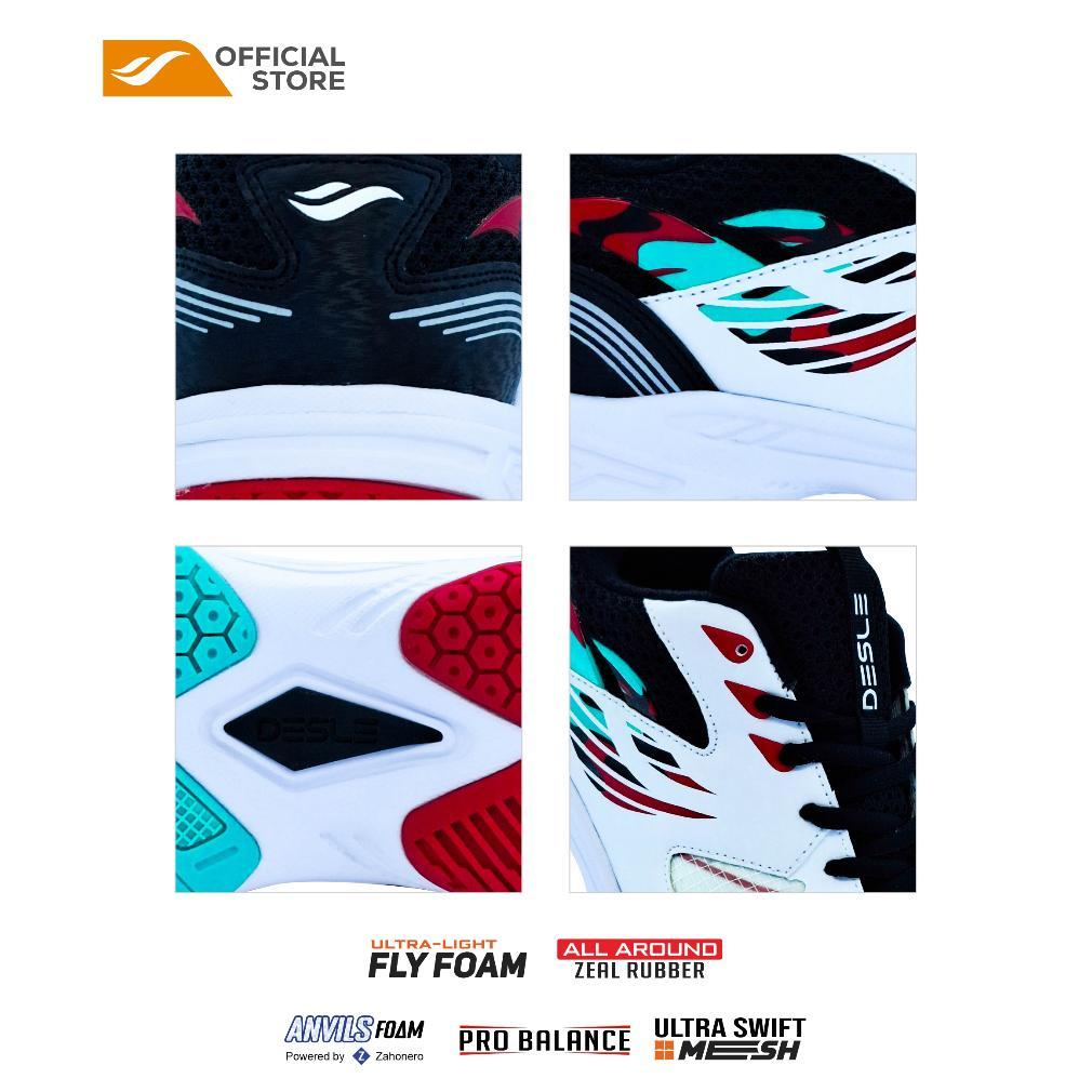 Promo Terbaru Desle Kopenhagen - Sepatu Badminton Sport Pria Wanita Dewasa - Official Store