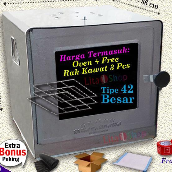 Oven Tangkring / Oven Kompor Bima Susun 3 42 X 42 Cm Besar