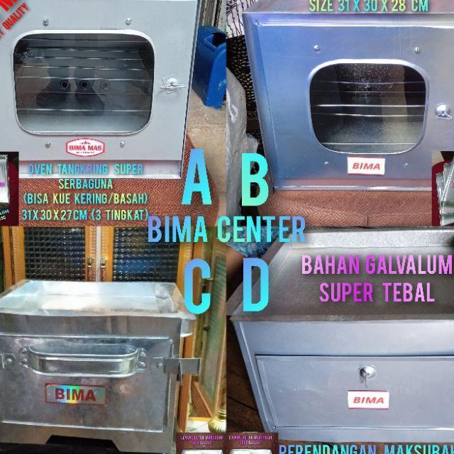 [Bima Center] Oven Tangkring 3 Tingkat Bima Kue Basah Dan Kering Serta Perendangan Maksubah