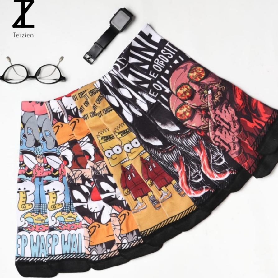 Terzien - Kaos Kaki Fullprint 1 Box Isi 5 - Terzien