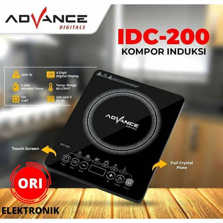 Advance Kompor Listrik Induksi Idc-200 /Welhone Wkl-02