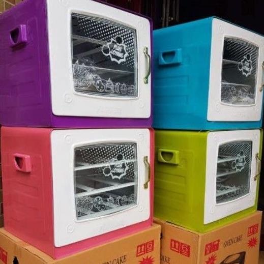 Oven Cake Flipper Warna / Oven Tangkring / Oven Kompor / Oven Di Atas Kompor Warna Cantiik