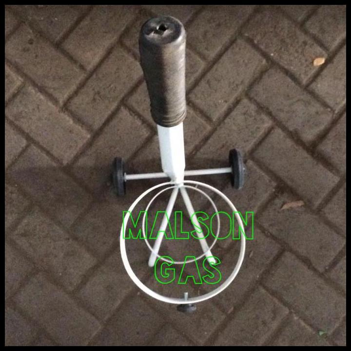 Trolly Tabung 2M3 Oksigen Nitrogen Argon Co2 Terlaris