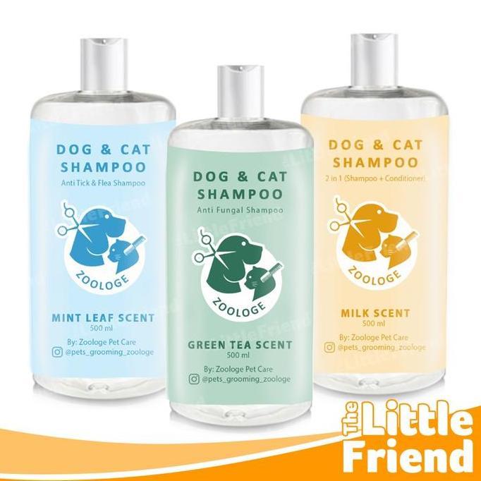 Shampoo Conditioner 2in1/Anti Jamur/Anti Kutu Khusus Anjing Kucing Wangi Harum Kualitas Terbaik - Sh