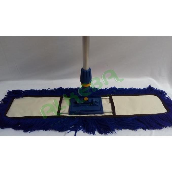 Lobby Duster Set 80 cm PROVEN - Alat Pel Kering Aluminium Dust Mop Complete - Set Pel Lobby Gedung K