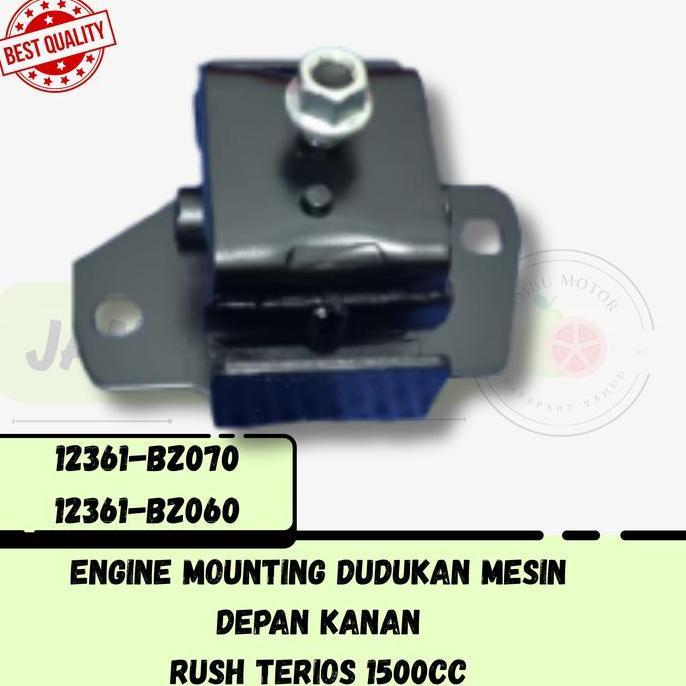 ENGINE MOUNTING DUDUKAN MESIN DEPAN KANAN RUSH TERIOS 1500CC 12361-BZ070 12361-BZ060 ( 3 BULAN) TERB