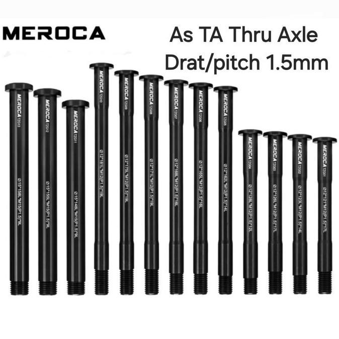 Meroca As Ta Thru Axle Hub Freehub Sepeda Mtb Roadbike Termurah