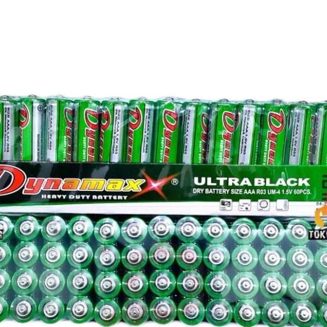 Dynamaxx Battery Batere Ultra Bla Hijau Aaa Isi 60 Pc Kapasitas Besar Daya Tahan Lama Cocok Untuk Re