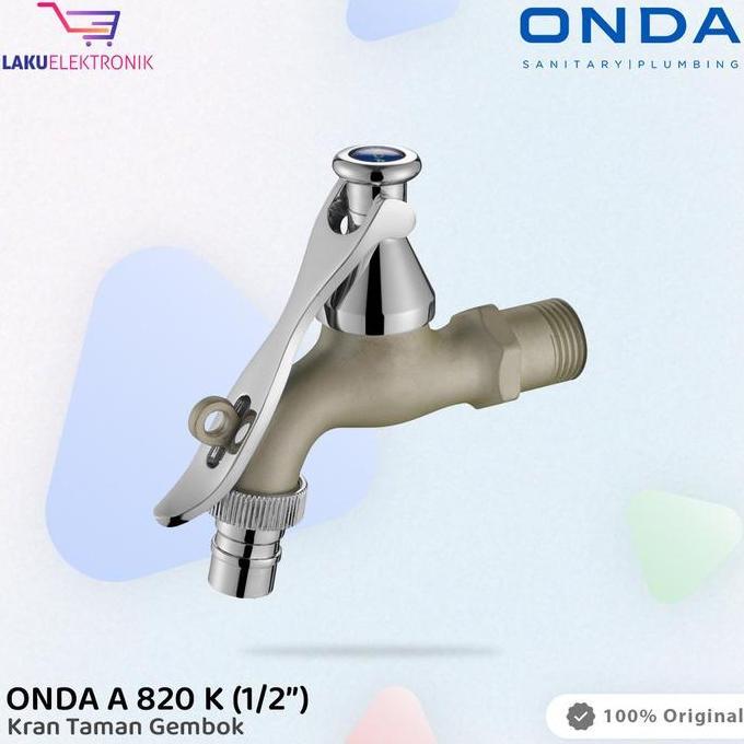 kran taman onda gembok / kran taman kunci onda / keran taman kunci